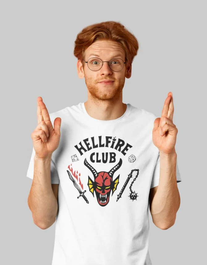 Φωτογραφία προϊόντος: ΤΚΤ Stranger Things Hellfire Club t-shirt