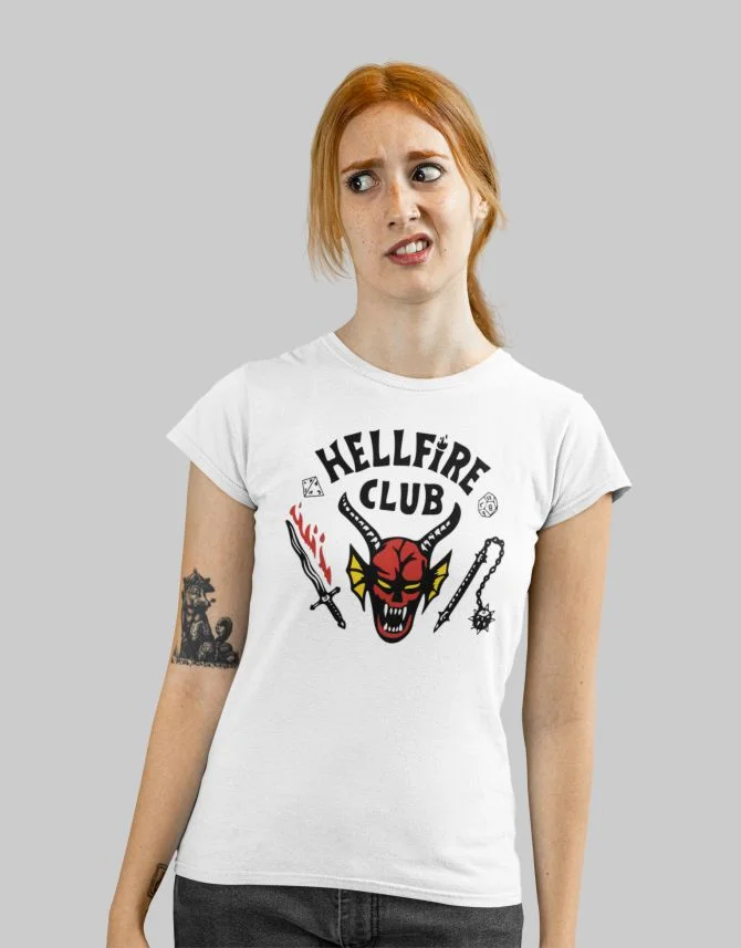 Φωτογραφία προϊόντος: TKT Stranger Things Hellfire Club w t-shirt