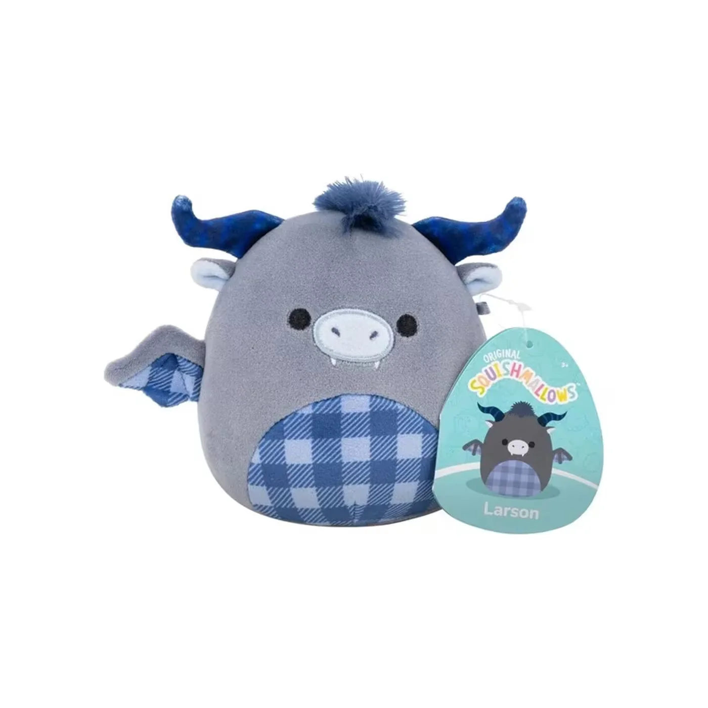 Φωτογραφία προϊόντος: JAZWARES Λούτρινο Squishmallows The grey dragon ,Ο Γκρί δράκος 13εκ-JWSQ4096-G