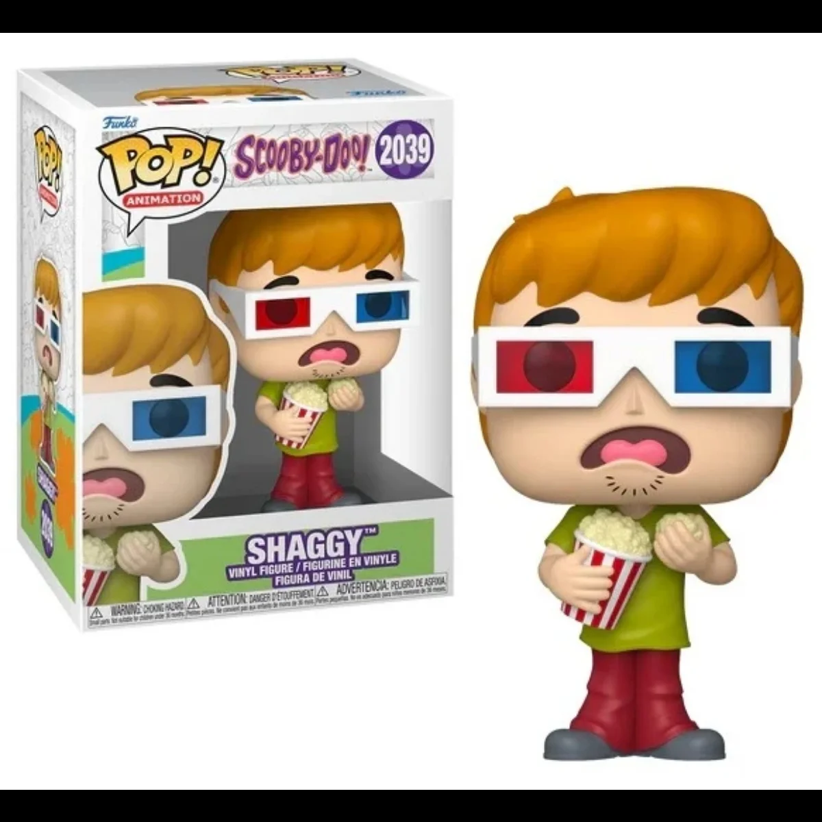 Φωτογραφία προϊόντος: Funko Pop! Animation: Scooby Doo - Shaggy (in 3D glasses) 2039