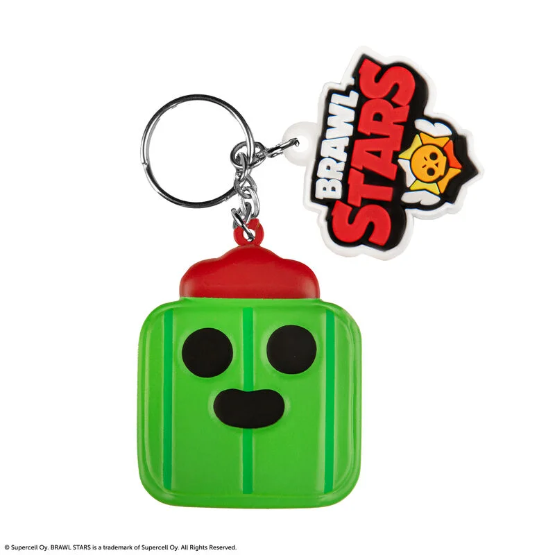 Φωτογραφία προϊόντος: Cinereplicas Μπρελόκ Squishy Keychain Spike Brawl Stars