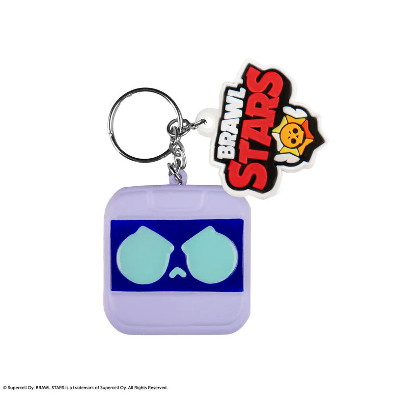 Φωτογραφία προϊόντος: Cinereplicas Μπρελόκ Squishy Keychain 8-bit Brawl Stars