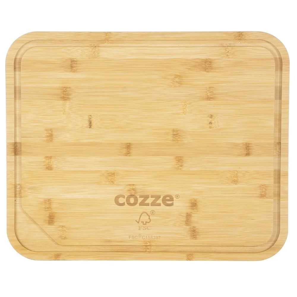 Φωτογραφία προϊόντος: Pizza board bamboo 430x350x20mm-Cozze®