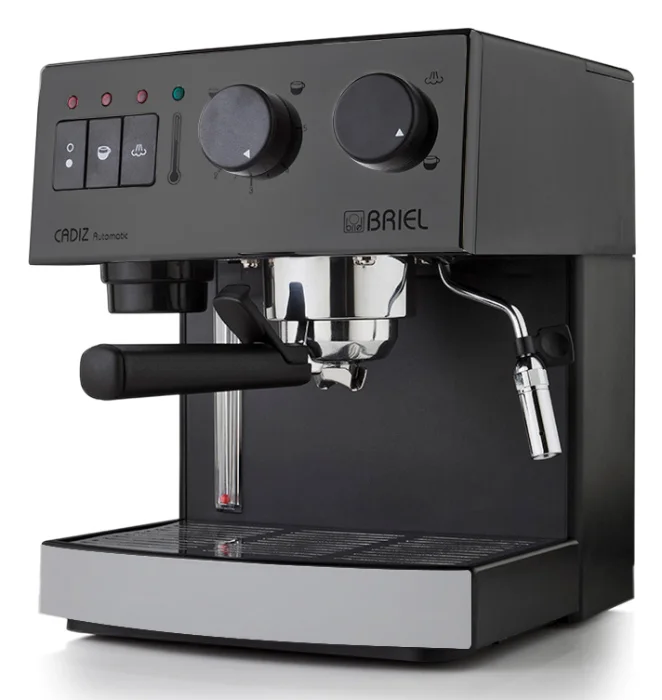 Φωτογραφία προϊόντος: BRIEL μηχανή espresso ES62A, 19 bar, μαύρη