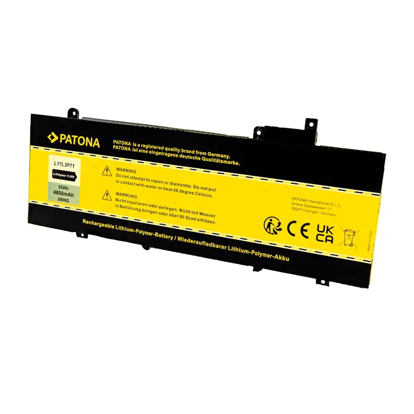 Φωτογραφία προϊόντος: PATONA Battery for Lenovo Thinkpad T480S L17L3P71 SB10K97620 01AV480