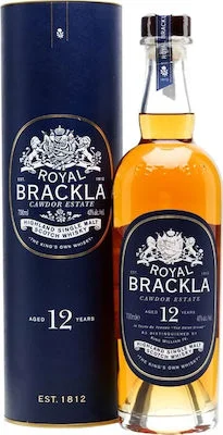 Φωτογραφία προϊόντος: THE ROYAL BRACKLA DISTILLERY ROYAL BRACKLA 12 YEARS AGED SINGLE MALT WHISKY 700ML