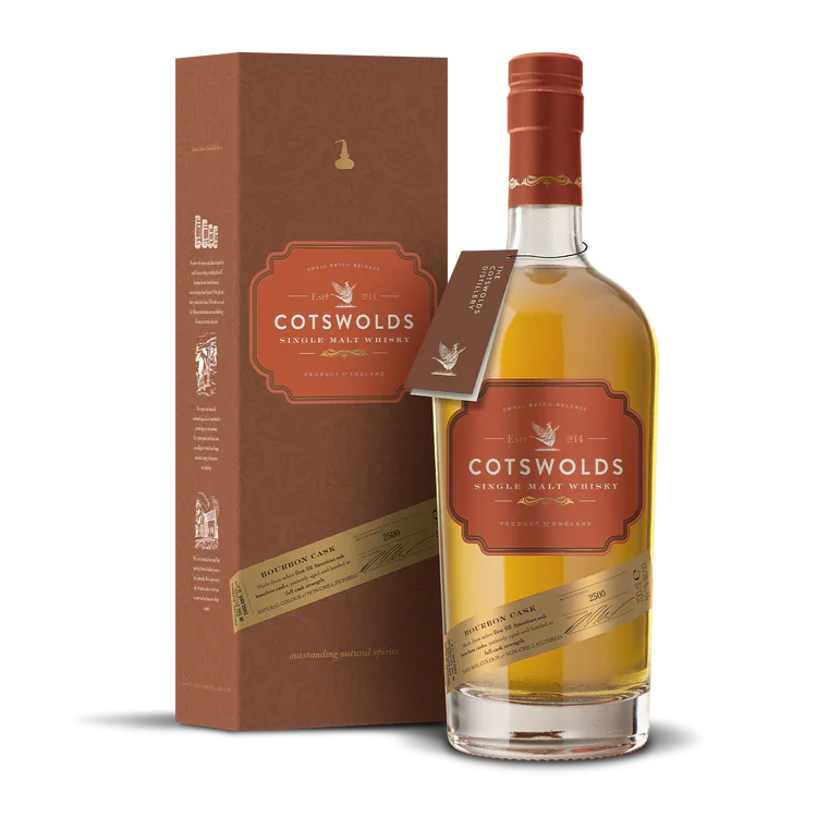 Φωτογραφία προϊόντος: THE COTSWOLD DISTILLING COMPANY LTD COTSWOLDS BOURBON CASK SINGLE MALT WHISKY 700ML