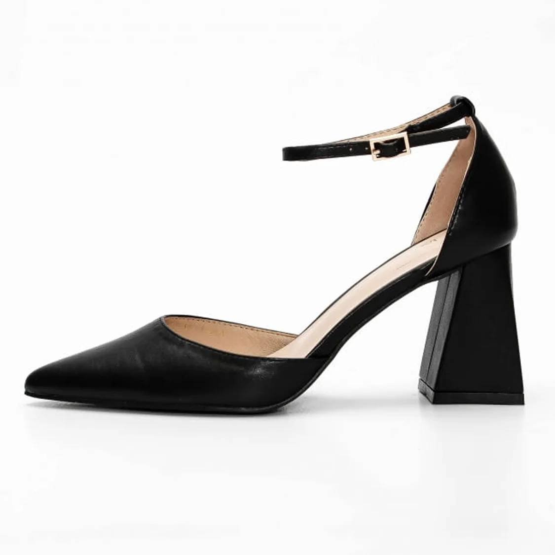 Φωτογραφία προϊόντος: MIA SHOES Γόβες Μυτερές με Μπαρέτα Μαύρο