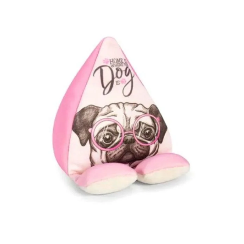 Φωτογραφία προϊόντος: Βάση Κινητού Thinking Gifts Plusheez Dog 10x8.5x12cm Ροζ