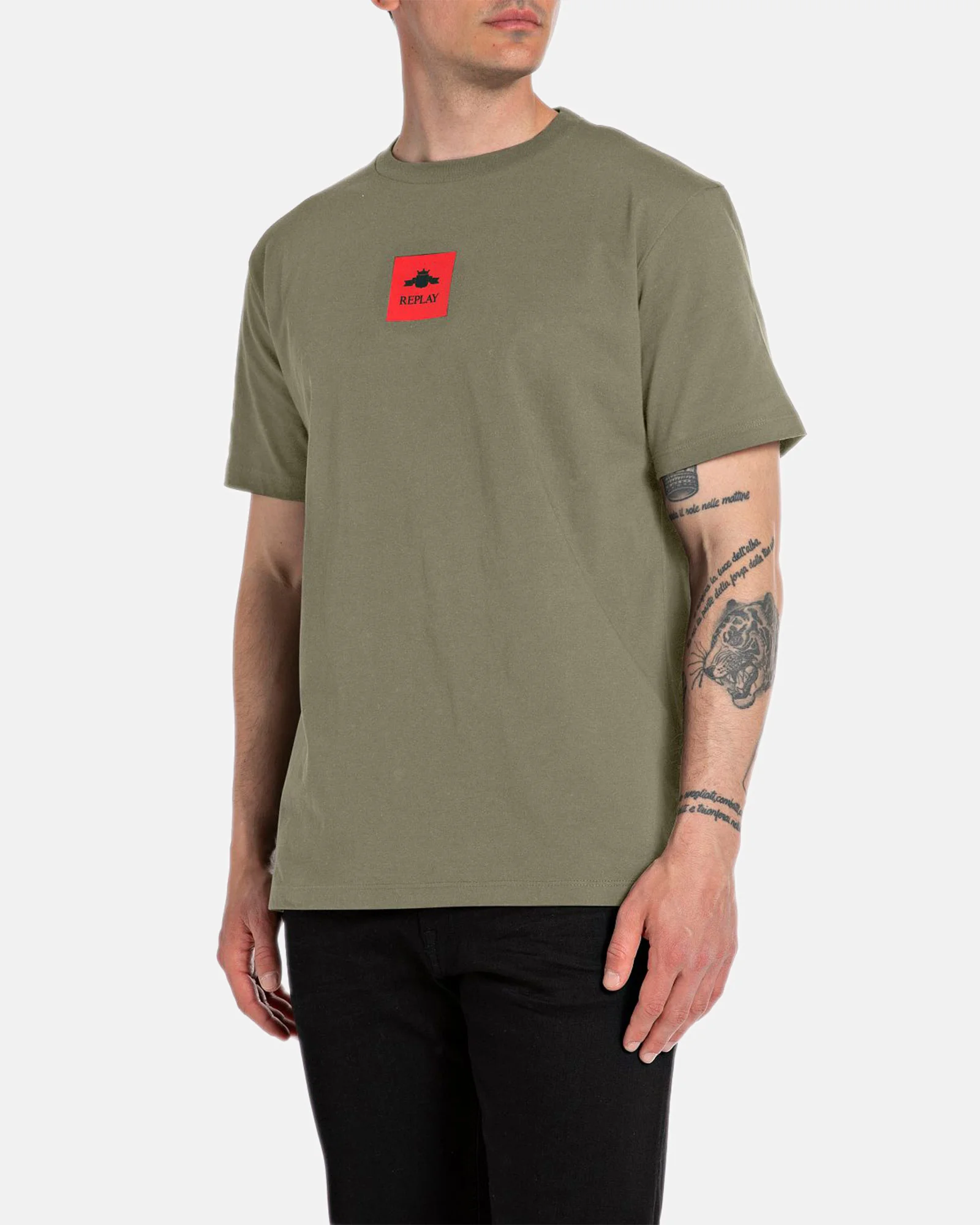Φωτογραφία προϊόντος: REPLAY JERSEY T-SHIRT WITH ARCHIVE LOGO 7f7a64