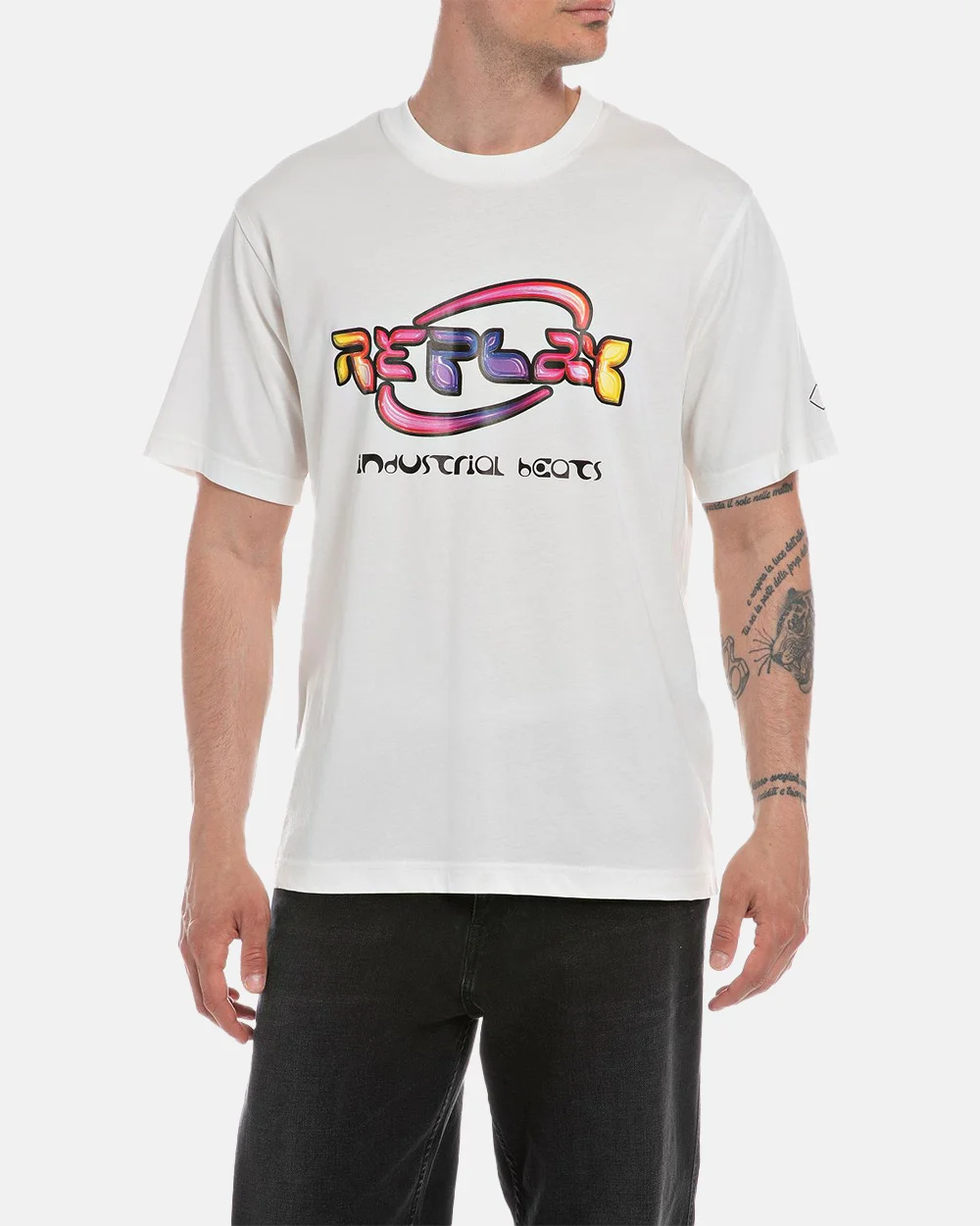 Φωτογραφία προϊόντος: REPLAY T-SHIRT JERSEY #ffffff