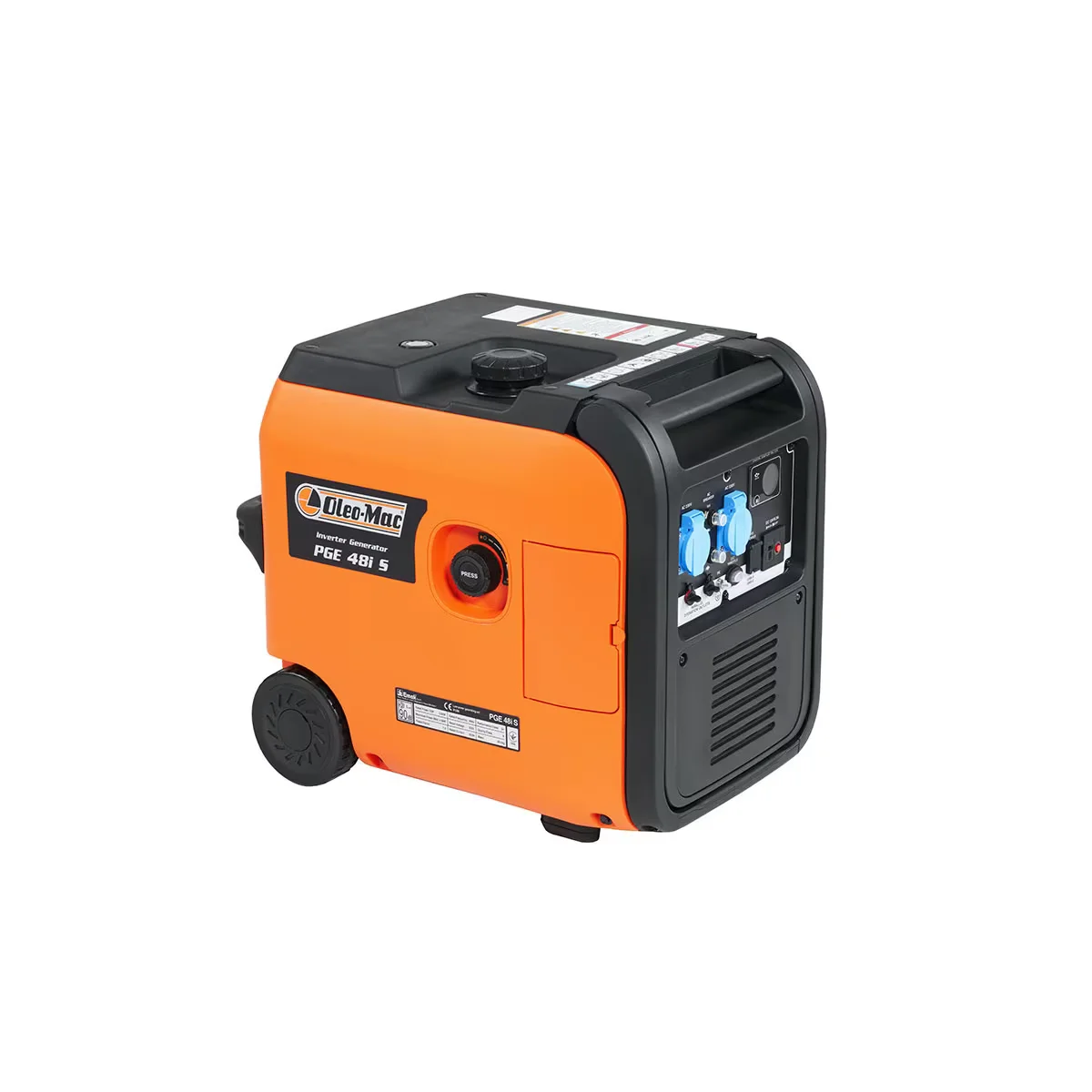 Φωτογραφία προϊόντος: Oleo Mac ΓΕΝΝΗΤΡΙΑ INVERTER 4.8kW/3.5kW ΜΕ ΜΙΖΑ OLEOMAC (PGE48iS)