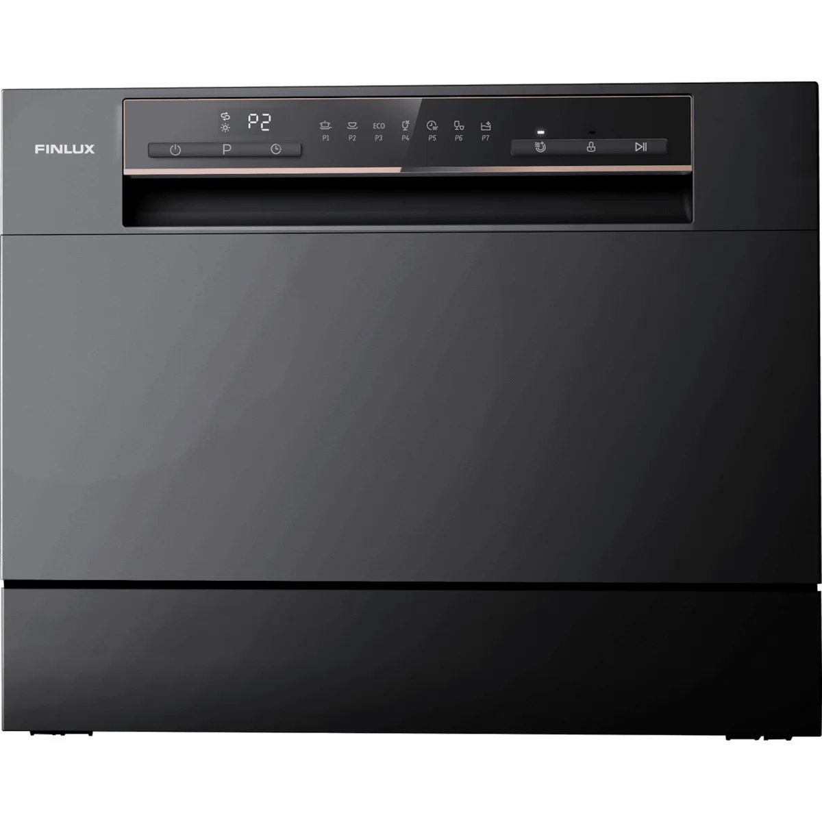 Φωτογραφία προϊόντος: OEM Finlux WQP6 BLACK Πλυντήριο πιάτων για 6 σερβίτσια, Π55xY43.8εκ, Μαύρο, F