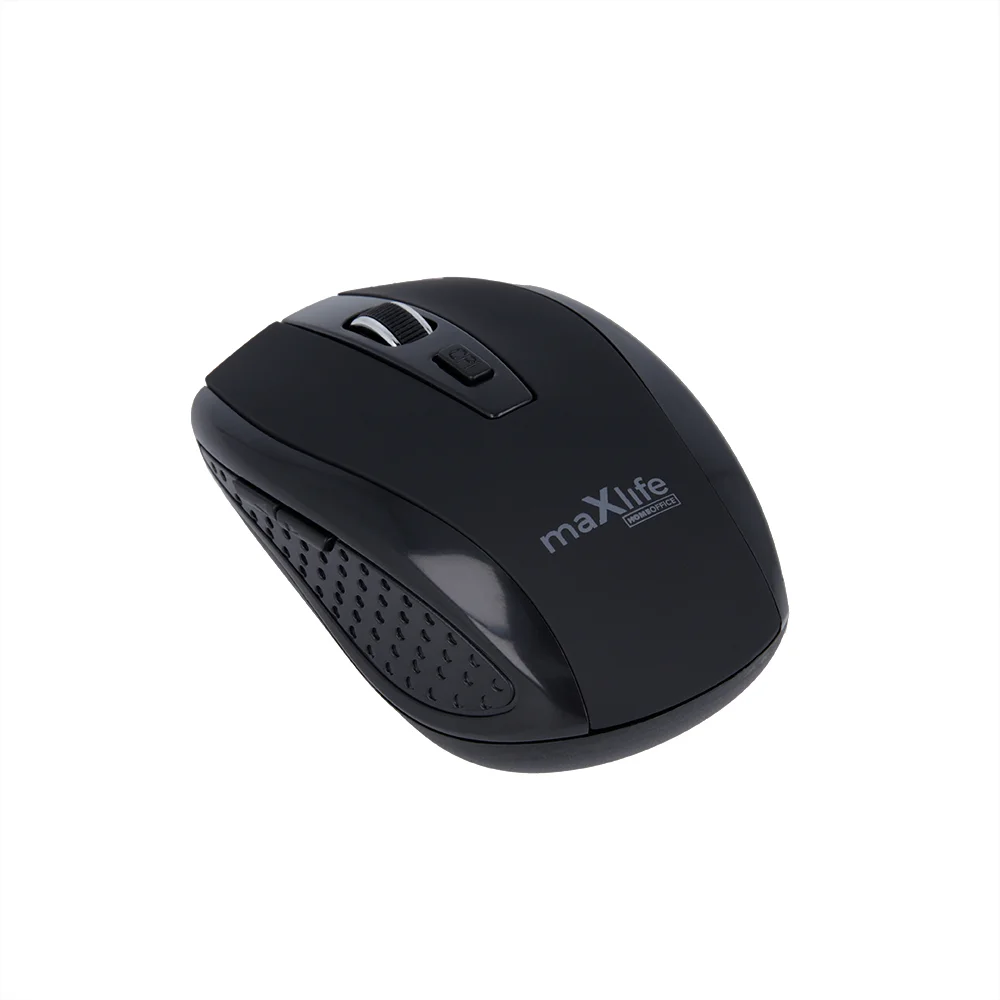 Φωτογραφία προϊόντος: OEM Maxlife MXHM-02 Ασύρματο Ποντίκι Μαύρο