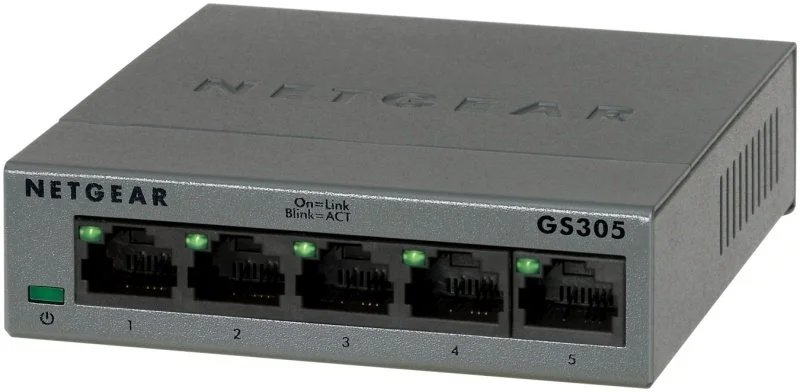 Φωτογραφία προϊόντος: Netgear 5Port Switch 10/100/1000 GS305