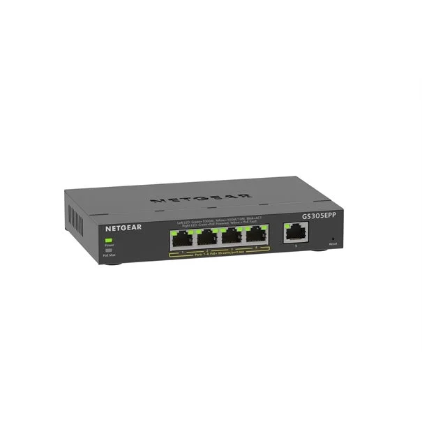 Φωτογραφία προϊόντος: Netgear 5Port Switch 10/100/1000 GS305EPP