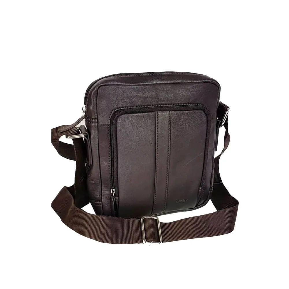 Φωτογραφία προϊόντος: Ανδρικό Τσαντάκι Ώμου 1-28 Lavor Καφέ