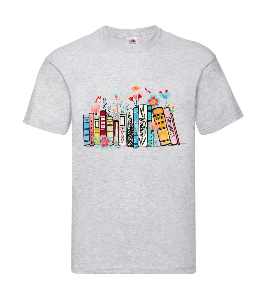 Φωτογραφία προϊόντος: Μπλούζα Tshirt Taylor Swift Albums books Original Fruit of the loom 100% βαμβάκι no20