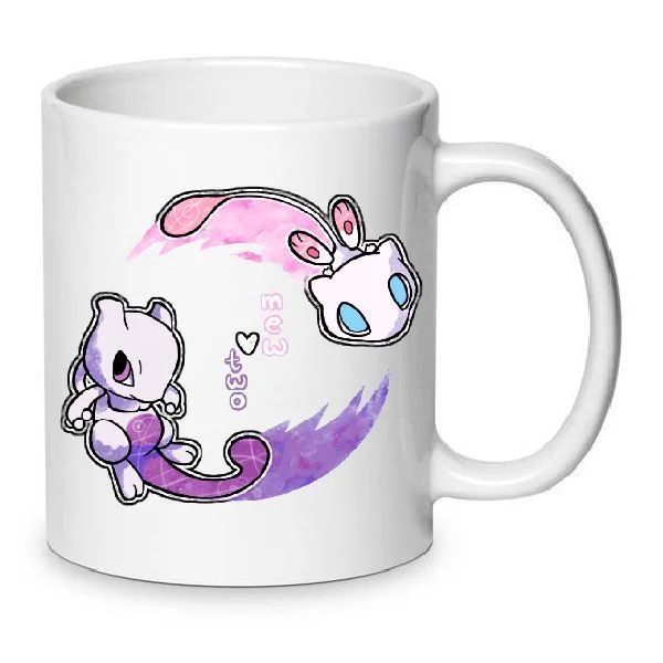 Φωτογραφία προϊόντος: Pokemon Mewtwo κούπα πόκεμον no1 κεραμική λευκή 330ml