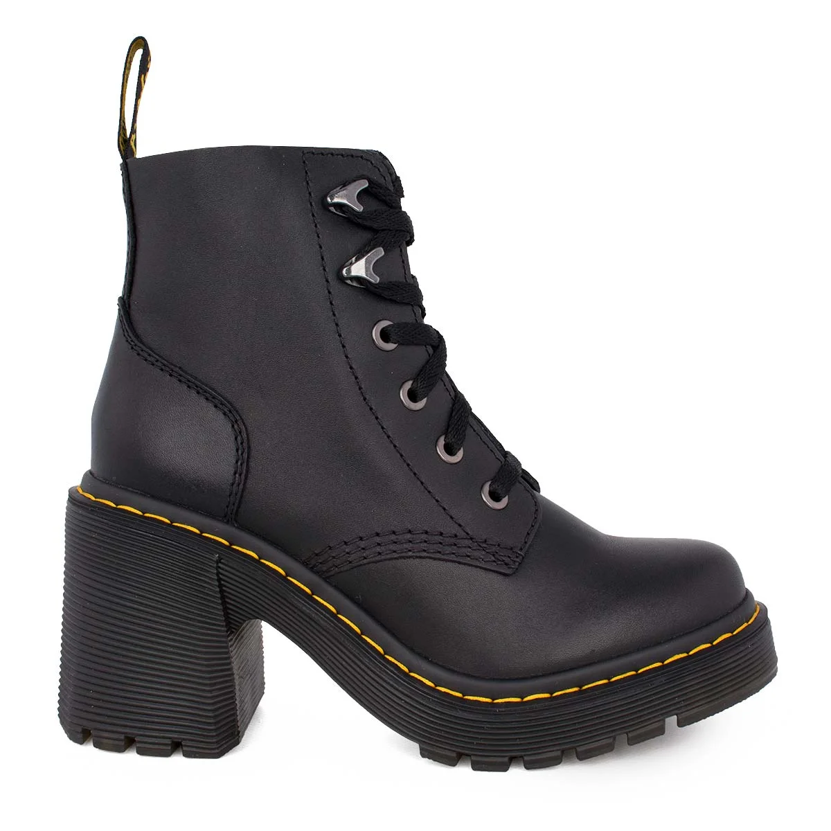Φωτογραφία προϊόντος: DR. MARTENS JESY SENDAL LEATHER HEELS - ΜΑΥΡΟ