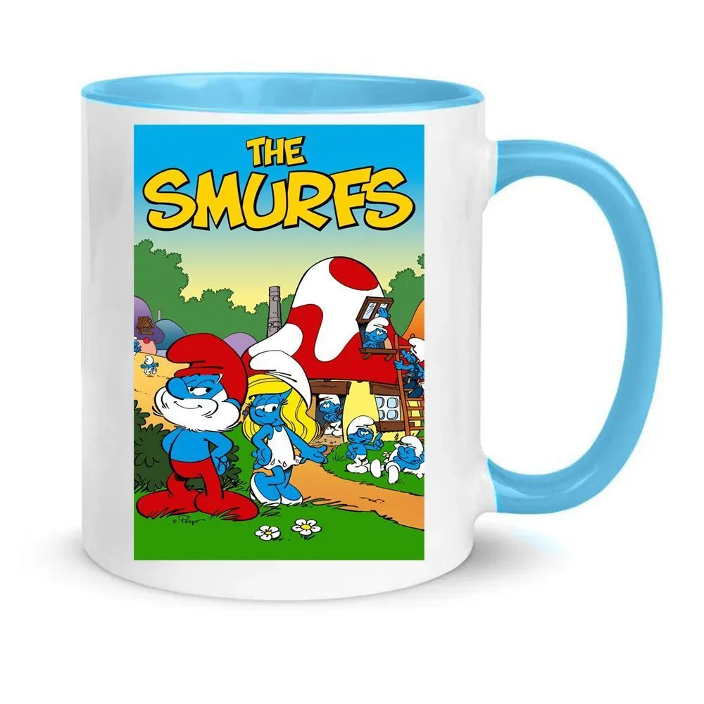 Φωτογραφία προϊόντος: The smurfs no3 mug τα στρουμφάκια κούπα κεραμική 330ml
