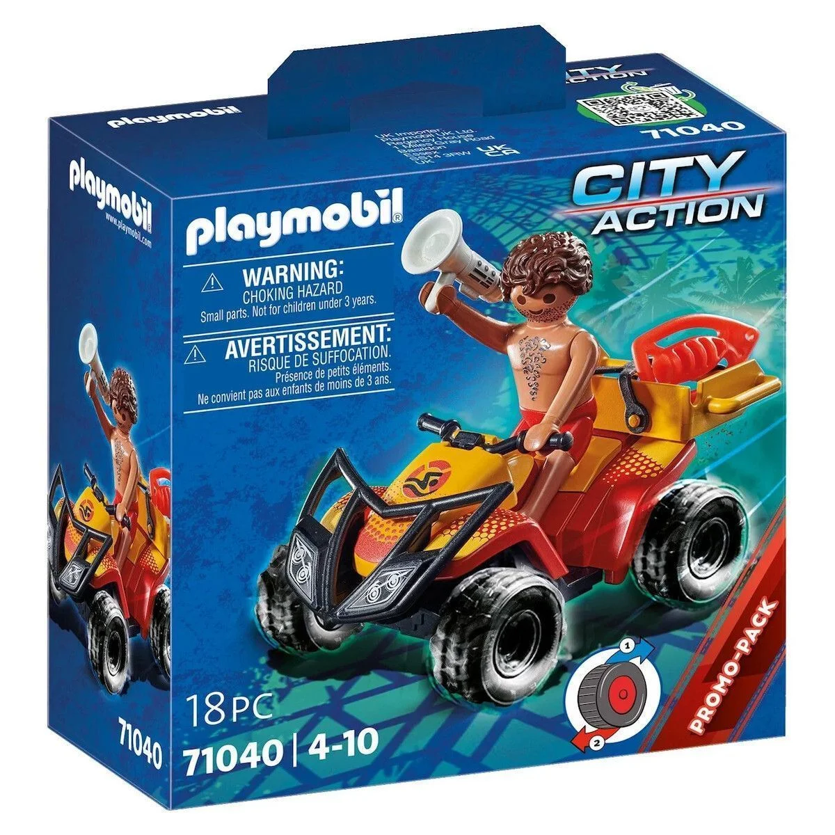 Φωτογραφία προϊόντος: Playmobil City Action Ναυαγοσώστης με Γουρούνα 4x4 για 4-10 ετών