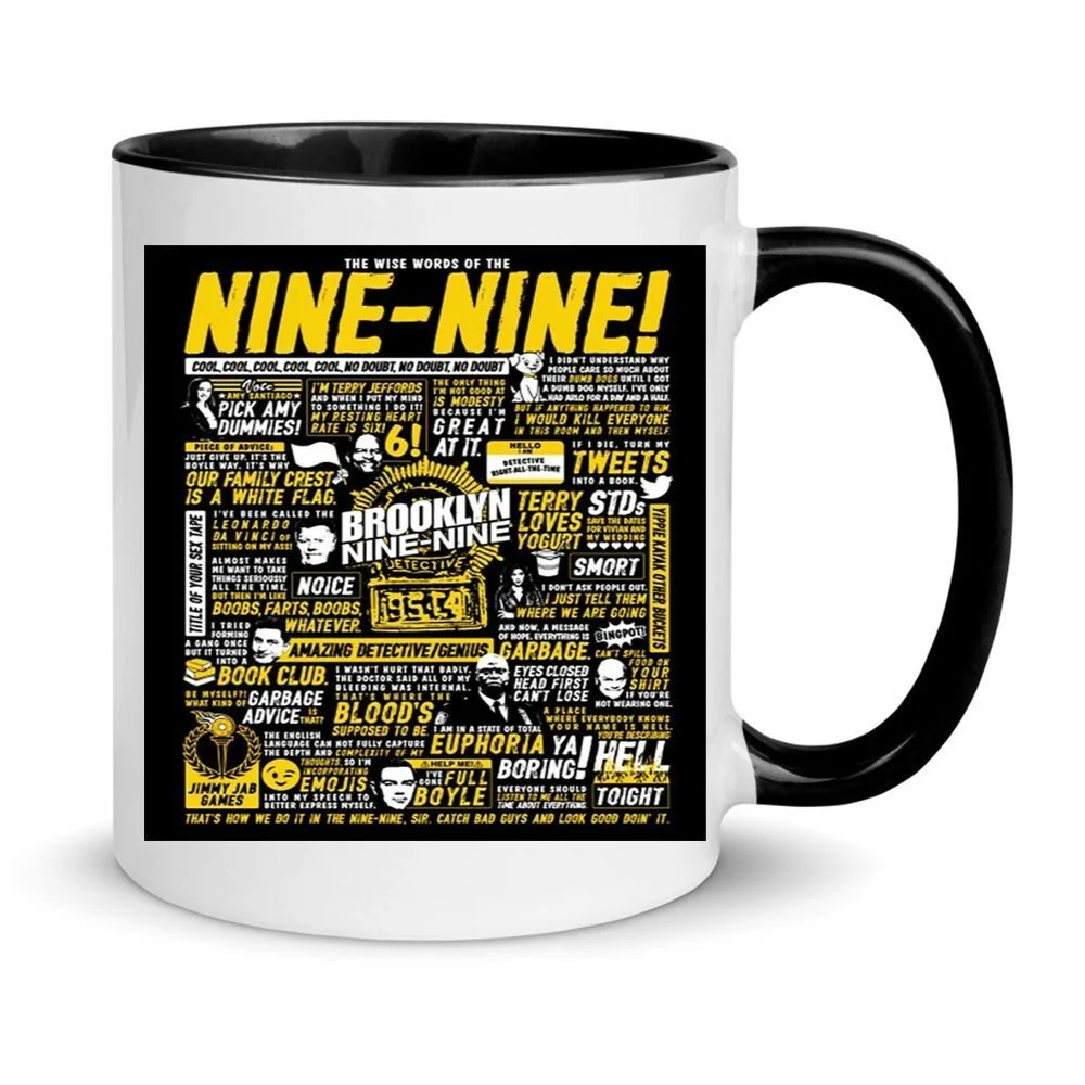 Φωτογραφία προϊόντος: Brooklyn Nine - nine christmas mug κούπα χριστουγεννιάτικη no14 κεραμική 330ml λευκή μαύρη