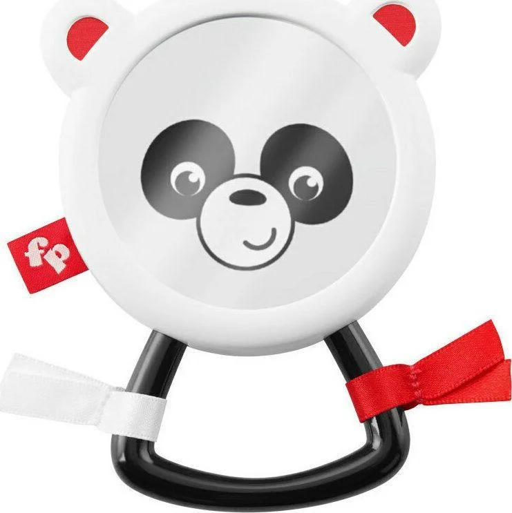 Φωτογραφία προϊόντος: Fisher Price Peek +#038; Play Panda Mirror Κουδουνίστρα