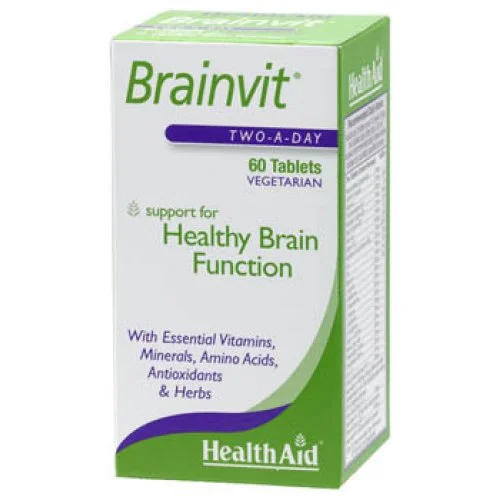 Φωτογραφία προϊόντος: Health Aid Brainvit-60 vegal tabl.