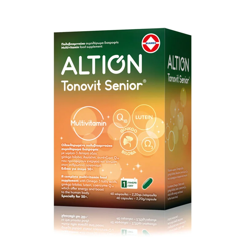 Φωτογραφία προϊόντος: Altion Tonovit Senior Multivitamin 40caps