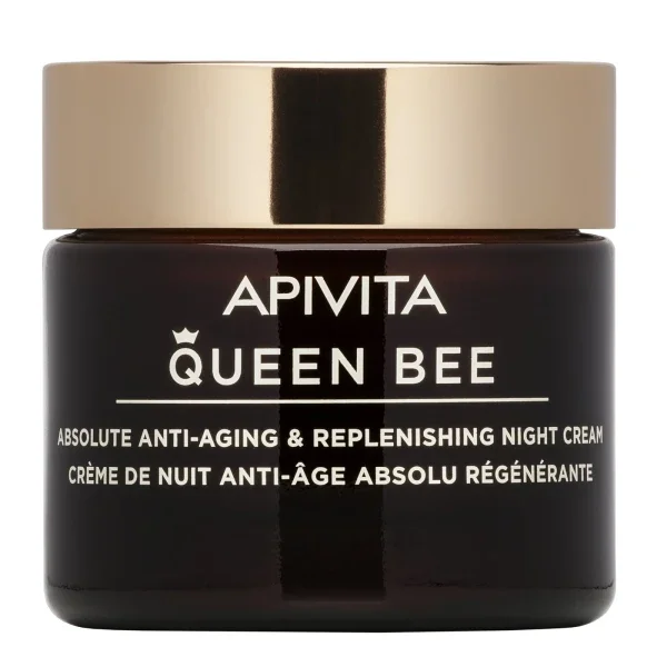Φωτογραφία προϊόντος: Apivita Queen Bee Κρέμα Νύχτας Απόλυτης Αντιγήρανσης + Εντατικής Θρέψης 50 ml