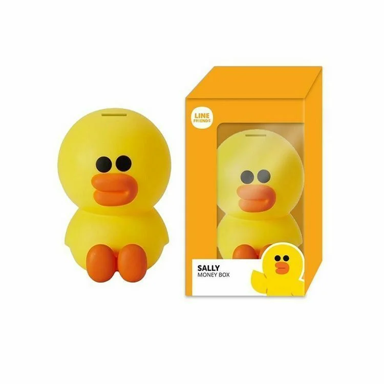 Φωτογραφία προϊόντος: Line Friends Παιδικός Κουμπαράς Κεραμικός Sally Κίτρινος 9x5x15cm