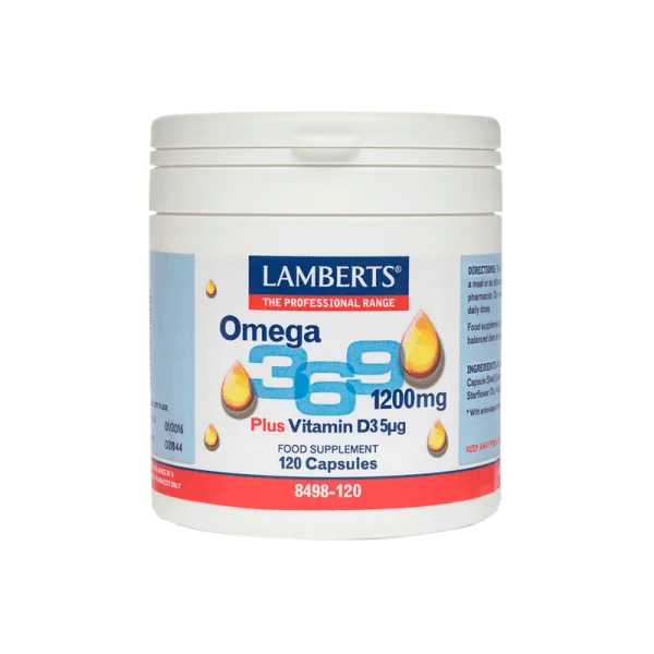 Φωτογραφία προϊόντος: Lamberts Omega 3-6-9 1200mg 120 caps