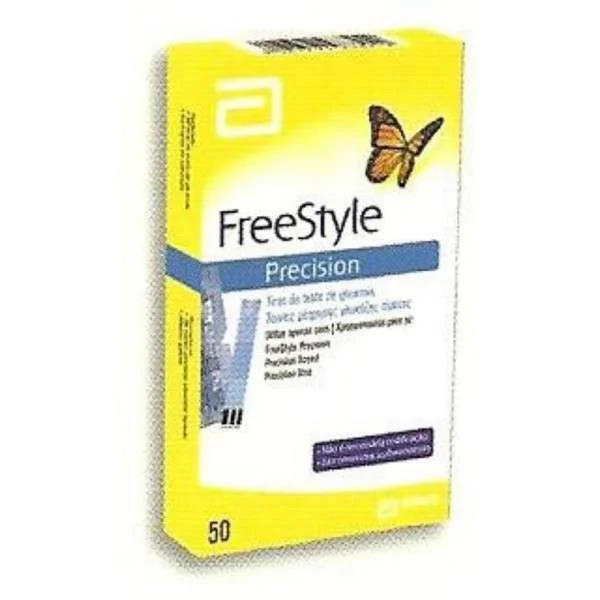 Φωτογραφία προϊόντος: Abbott FreeStyle Precision 50 Ταινίες Μέτρησης Σακχάρου