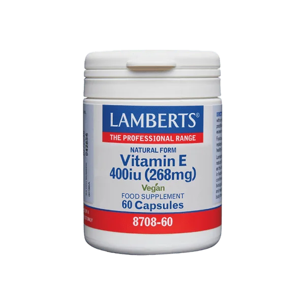 Φωτογραφία προϊόντος: Lamberts Vitamin E 400iu-60caps