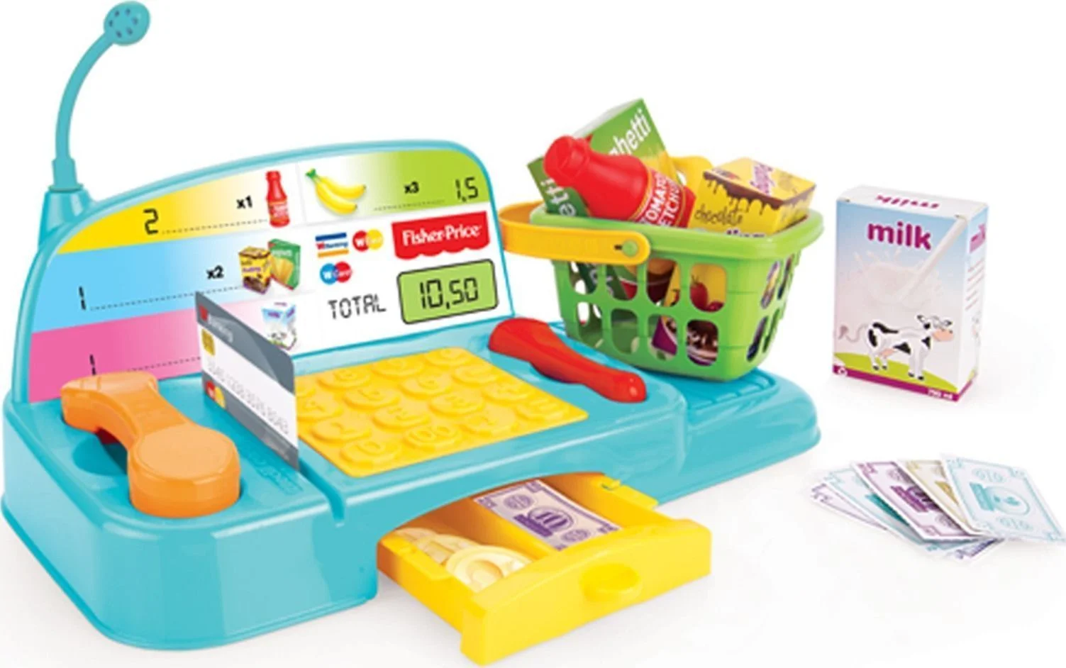 Φωτογραφία προϊόντος: Fisher Price Junior Cashier Παιδική Ταμειακή Μηχανή