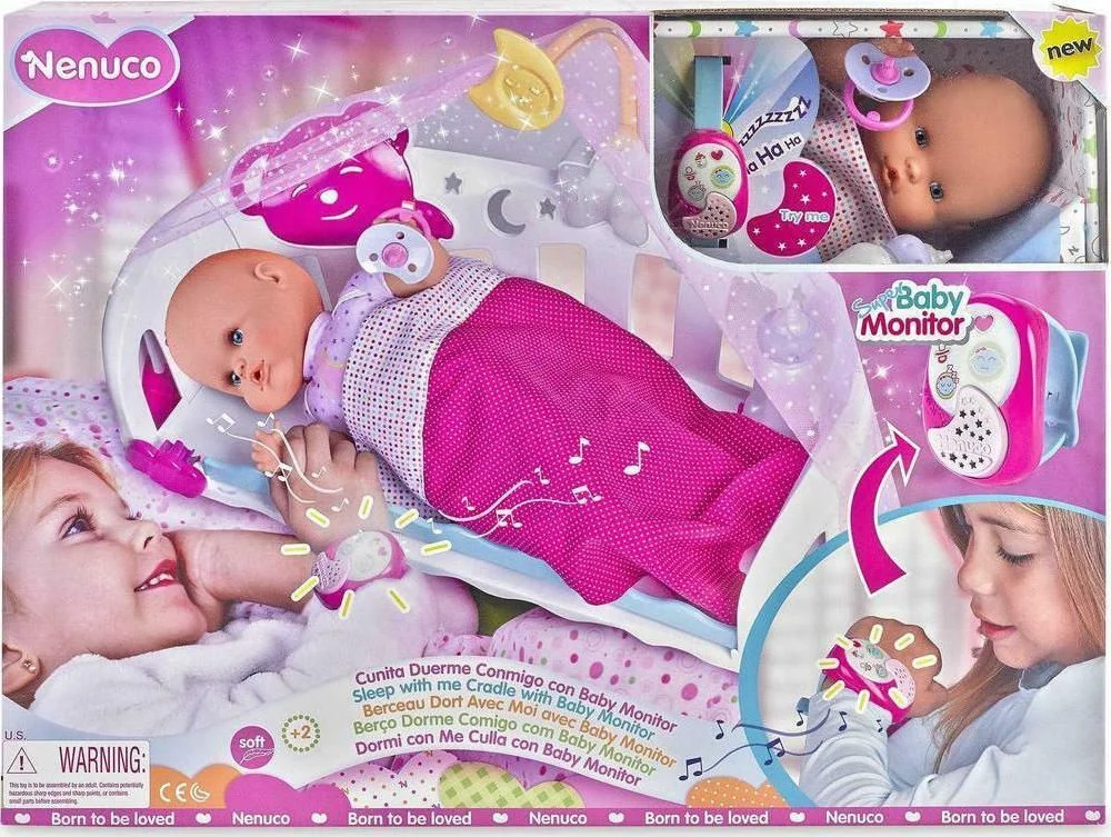 Φωτογραφία προϊόντος: Nenuco Born To Be Loved Όνειρα Γλυκά Κούκλα Μωράκι με πολλές λειτουργίες