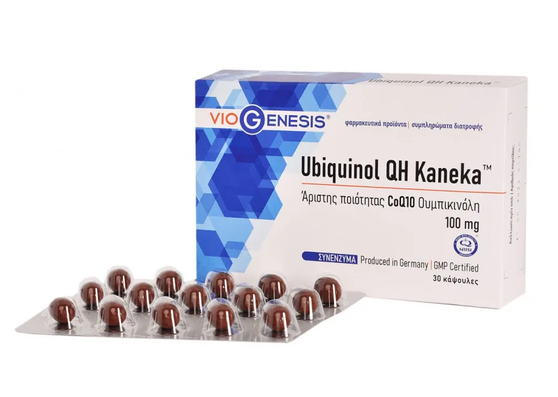 Φωτογραφία προϊόντος: Viogenesis Ubiquinol Qh Kaneka 100mg 30caps