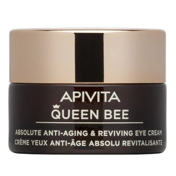 Φωτογραφία προϊόντος: Apivita Queen Bee Κρέμα Ματιών Απόλυτης Αντιγήρανσης + Αναζωογόνησης 15 ml