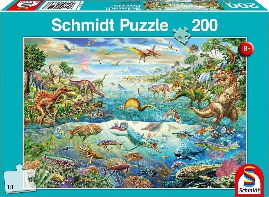 Φωτογραφία προϊόντος: Παιδικό Puzzle Ανακαλύψτε Δεινοσαύρους 200pcs για 8+ Ετών