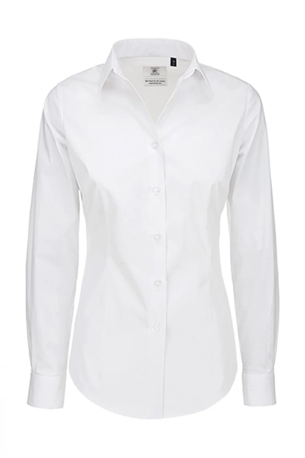 Φωτογραφία προϊόντος: B&C BLACK TIE LSL WOMEN SHIRT ΛΕΥΚΟ