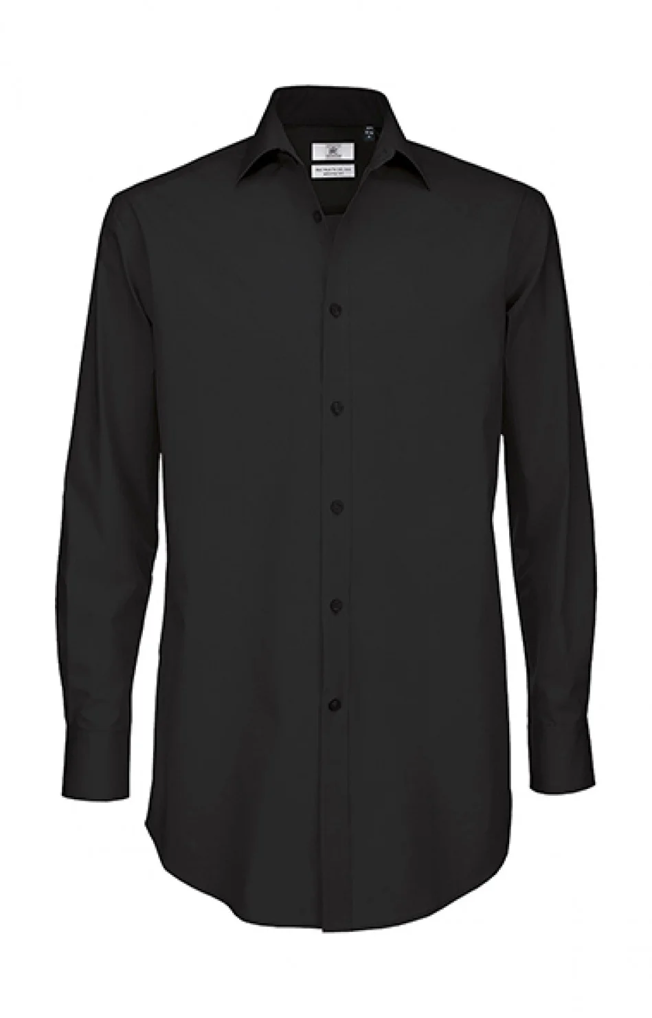 Φωτογραφία προϊόντος: B&C BLACK TIE LSL MEN SHIRT ΜΑΥΡΟ
