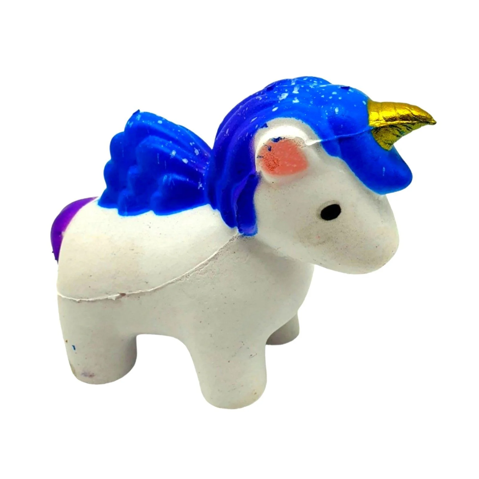 Φωτογραφία προϊόντος: Squishy Λευκό μπλε Unicorn Αυθεντικό Μαξιλαράκι Ζουληχτό Παιχνίδι