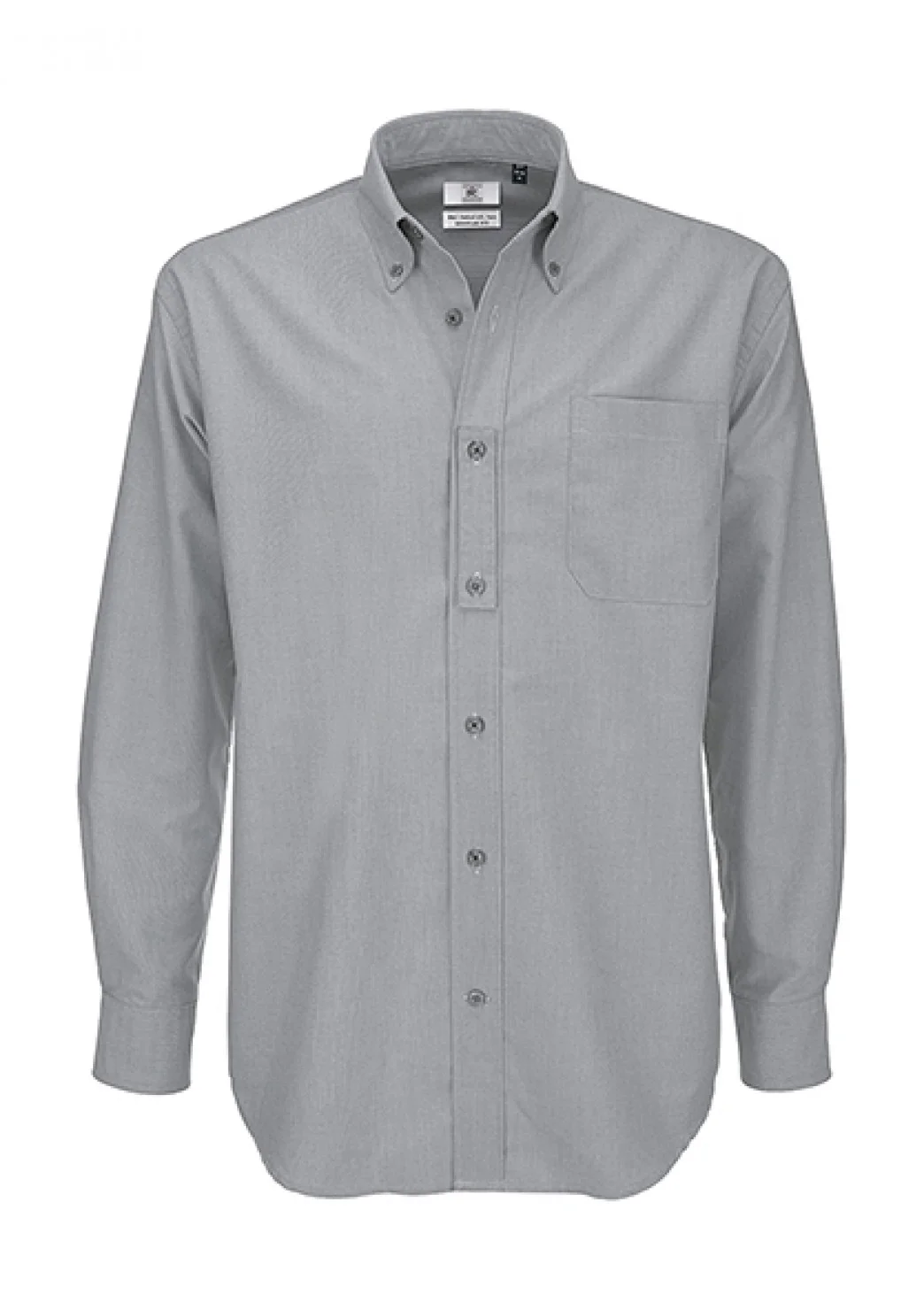 Φωτογραφία προϊόντος: B&C OXFORD LSL MEN SHIRT ΓΚΡΙ