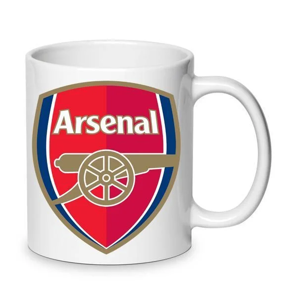 Φωτογραφία προϊόντος: Κούπα Arsenal κεραμική 330ml λευκή no1