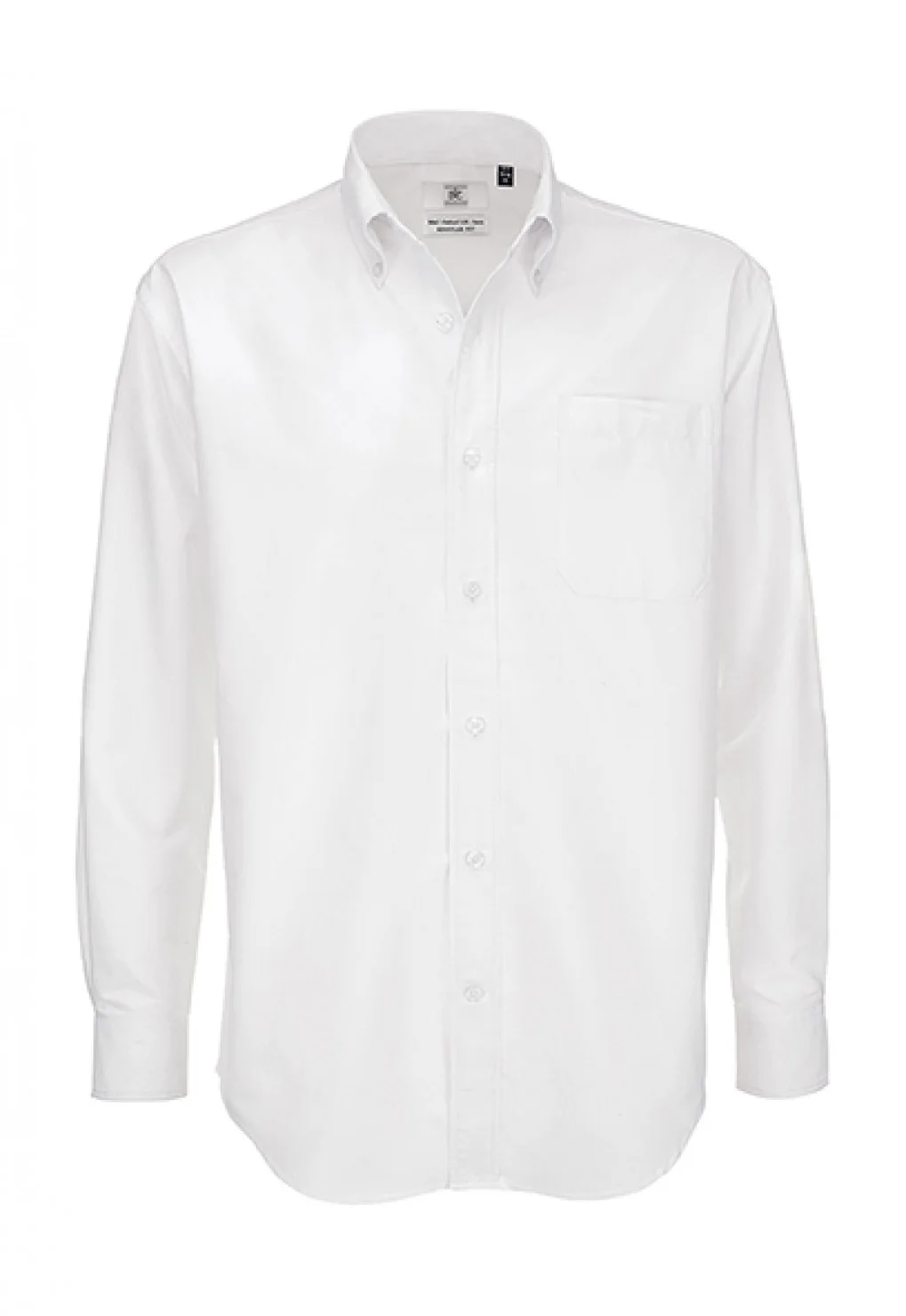 Φωτογραφία προϊόντος: B&C OXFORD LSL MEN SHIRT ΛΕΥΚΟ
