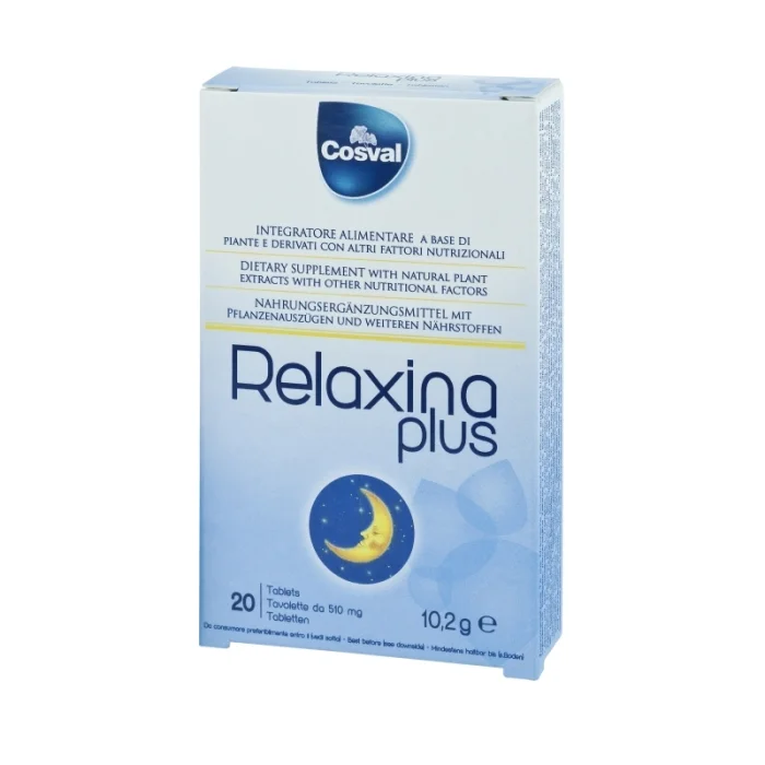 Φωτογραφία προϊόντος: COSVAL RELAXINA PLUS 20 TABS