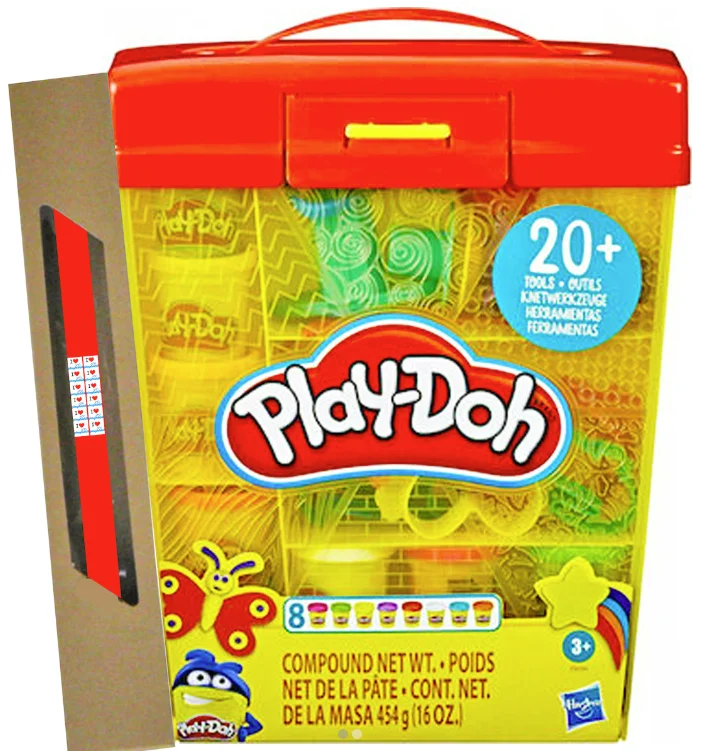 Φωτογραφία προϊόντος: Λαμπάδα Play Doh Large Tools And Storage Play Set Πλαστελίνες Εργαλεία Και Αποθήκευση