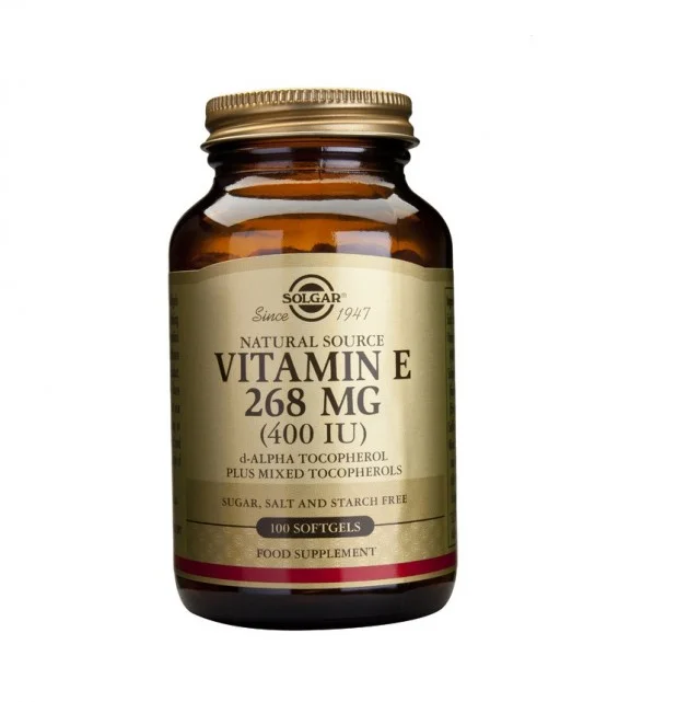 Φωτογραφία προϊόντος: Solgar Vitamin E 268mg (400IU)-100 Softgels