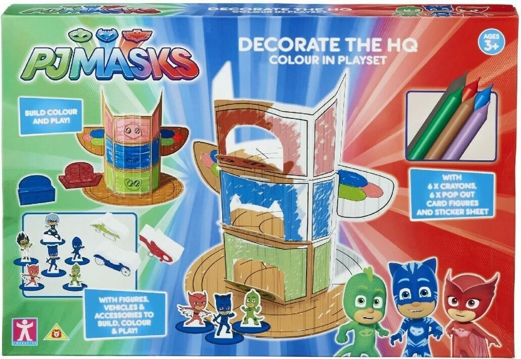 Φωτογραφία προϊόντος: Pj Masks Πυτζαμοήρωες Ζωγράφισε το Αρχηγείο